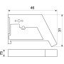 Фиксатор для наборных клемм на DIN-рейку [A0130030007] EW-35 АСКО