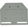 Пластина боковая (загшулка) для наборных клемм JHN2-4 серая [A0130030014] АСКО